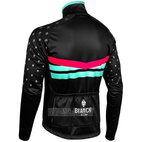 2019 Cycling Jersey Bianchi Milano Pb Black Red Long Sleeve And Bib Tight